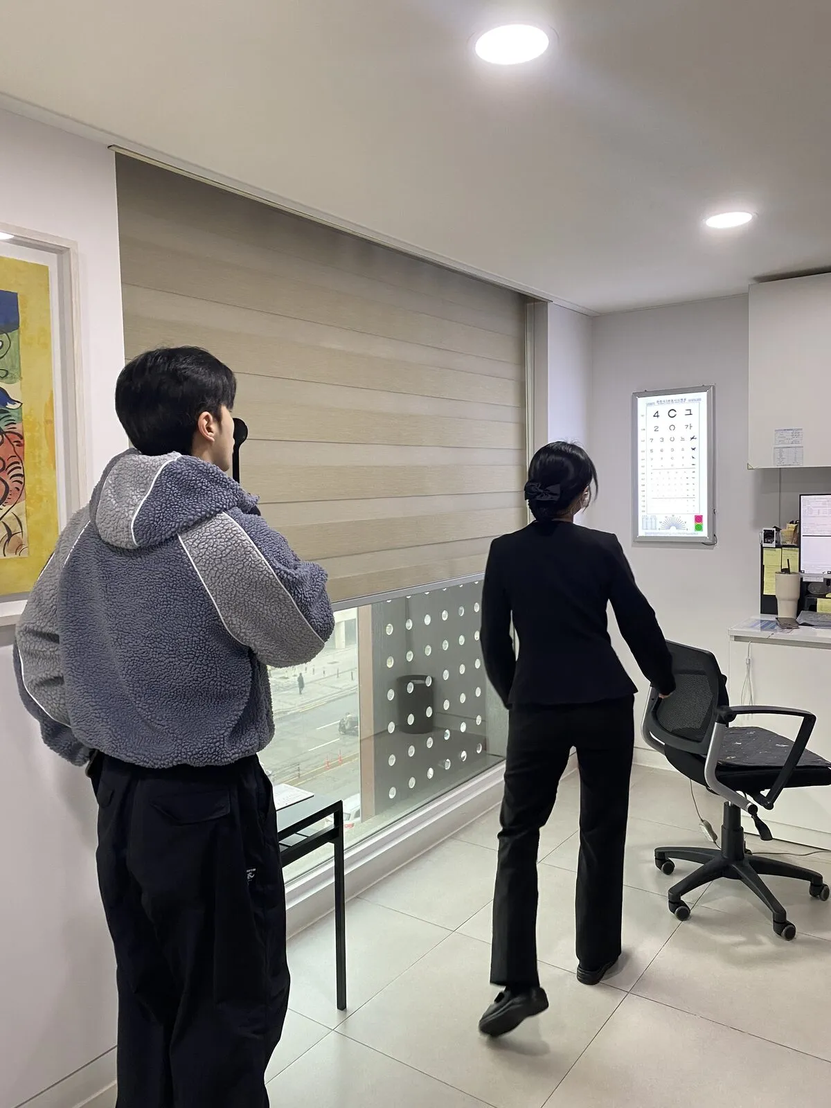 Inside EYEONCE Eye Clinic in Seoul