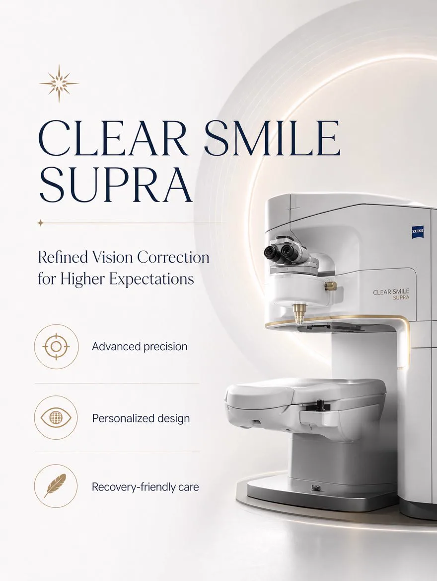 SMILE PRO flapless laser vision correction in Seoul