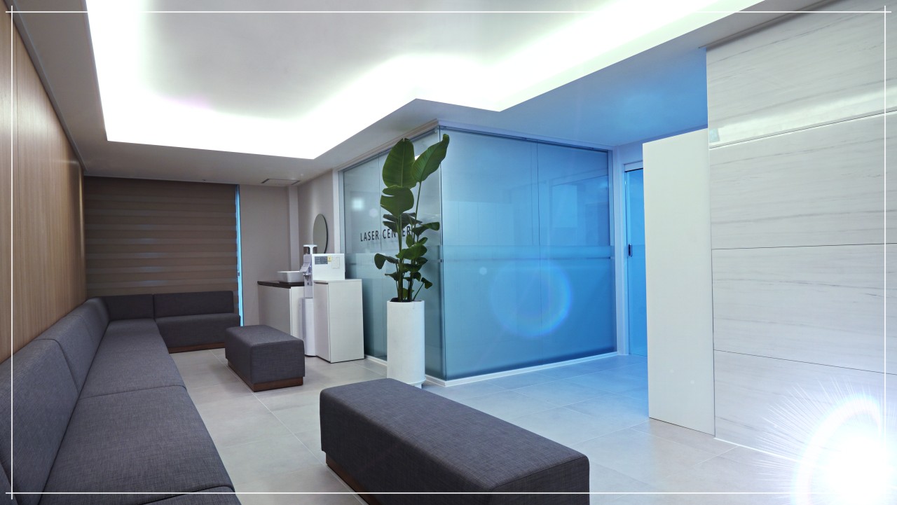 EyeOnce Clinic patient lounge and laser center, Gangnam, Seoul